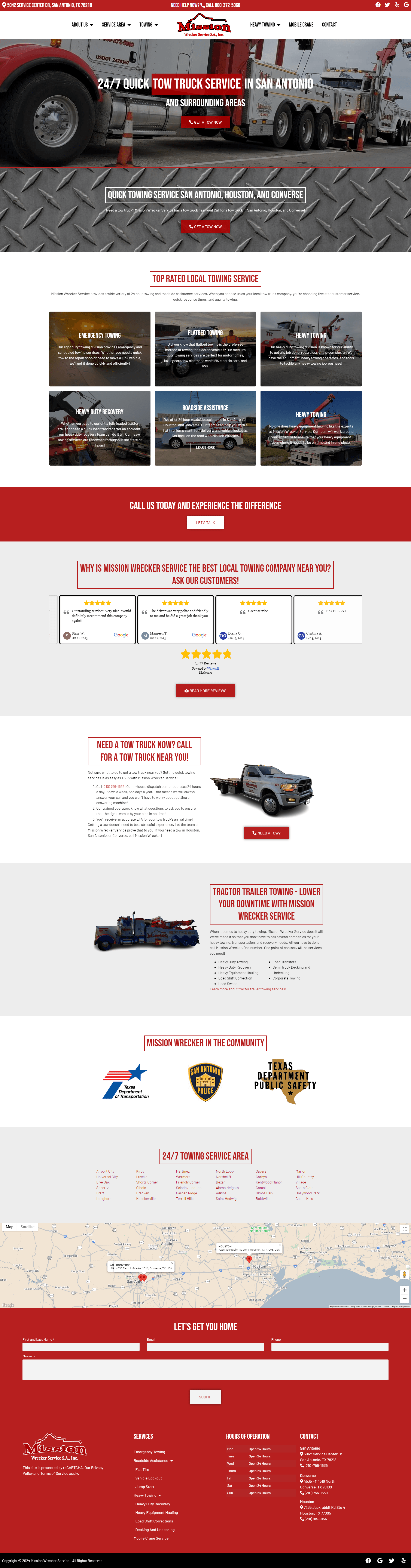 Mission Wrecker Service