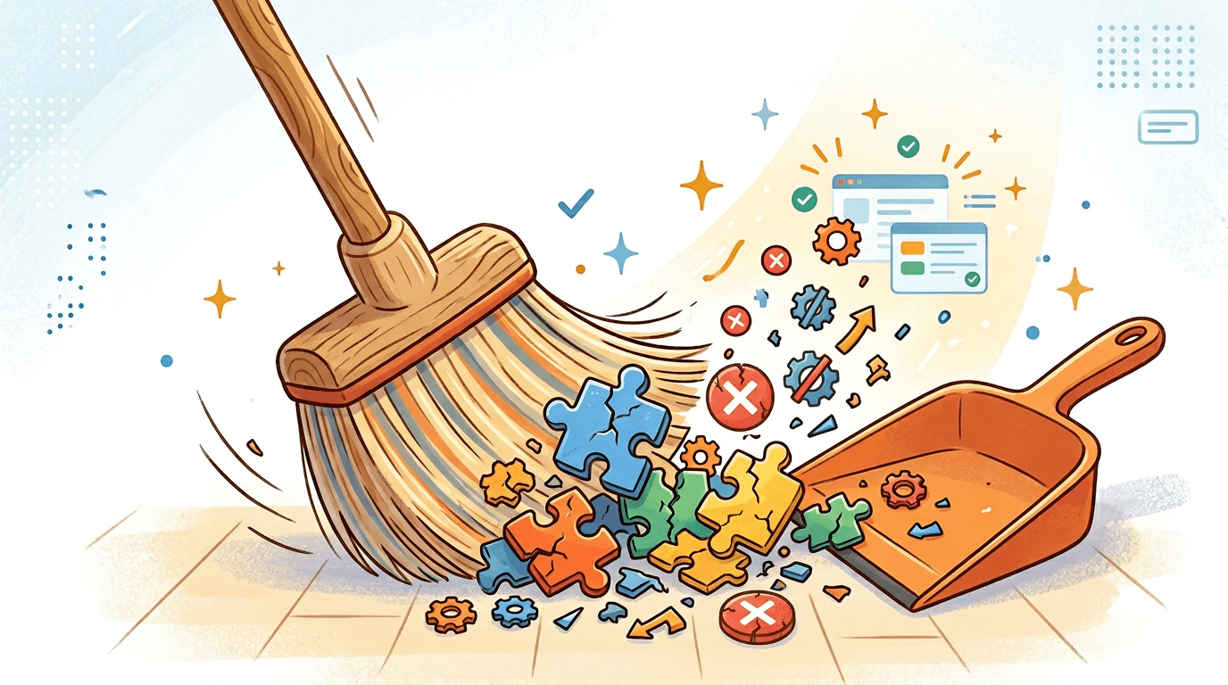 After Plugin Churn: Stopping Leftover Scripts, Styles, and 404 Noise